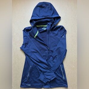 LISTING MOVED TO @wrenandfinch closet - Saucony - athletic hooded jacket - navy